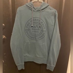 North Face Hoodie Blue Sm